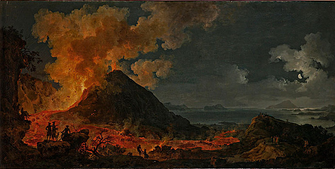 喷发,维苏威火山