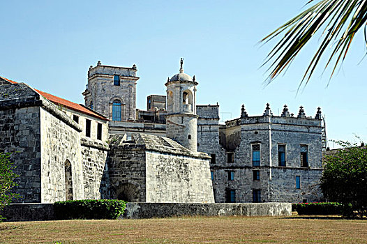 城堡,历史名城,中心,哈瓦那,哈瓦那老城,古巴,大安的列斯群岛,加勒比海,中美洲,北美