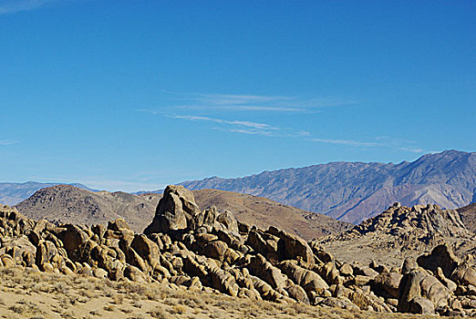 石头,山,加利福尼亚