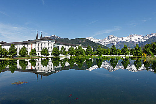教堂,本笃会修道院,施蒂里亚,奥地利,欧洲