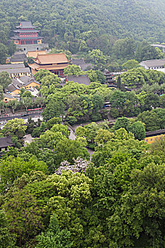 杭州俯视图