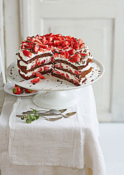 黑森林蛋糕,草莓蛋糕