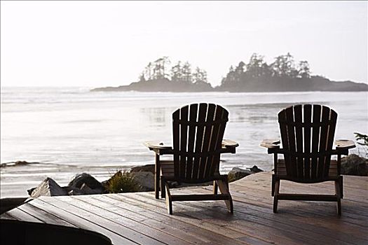 椅子,内庭,岛屿,不列颠哥伦比亚省,加拿大