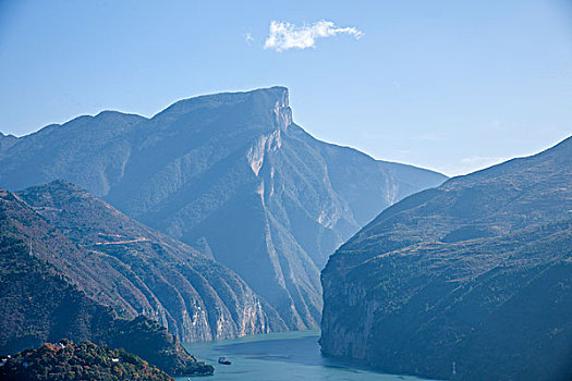 长江三峡奉节江河水域