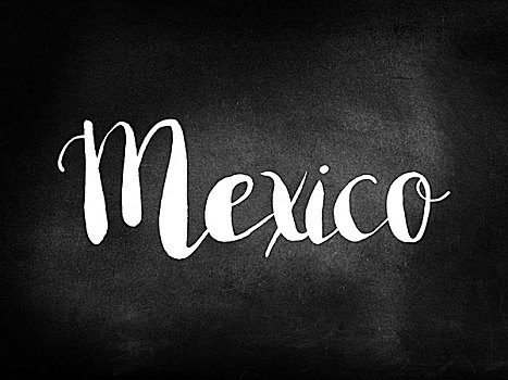 墨西哥,书写,黑板