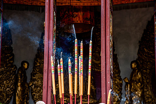 云南玉溪江川抚仙湖孤山风景区瀛海寺