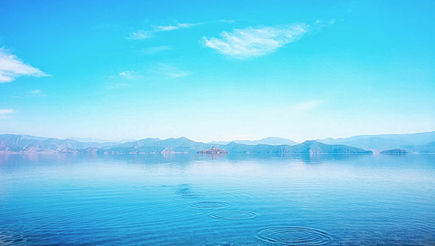 丽江泸沽湖风景区旅游照片