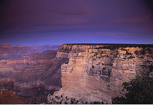 日落,大峡谷国家公园,亚利桑那,美国