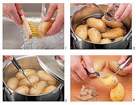 煮沸,土豆