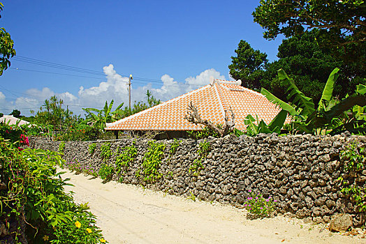 岛屿,冲绳,日本