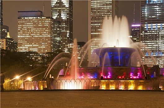 白金汉喷泉,芝加哥