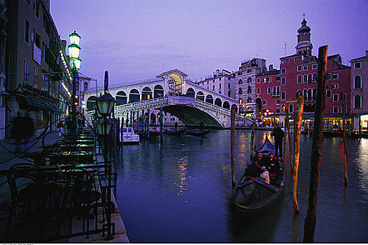 里亚尔托桥,威尼斯,意大利