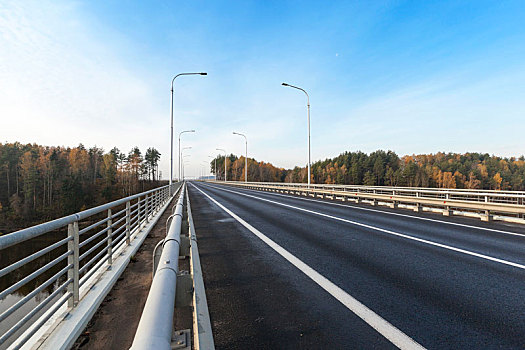 道路,桥