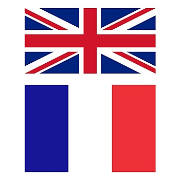 旗帜,英国,法国