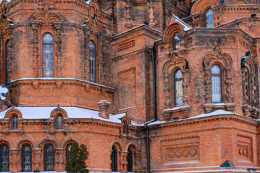 北国冰城哈著名旅游景点索菲亚教堂及广场