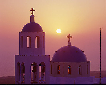 日出,锡拉岛,希腊