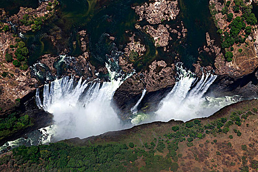 津巴布韦,维多利亚瀑布,边界,赞比亚,空气