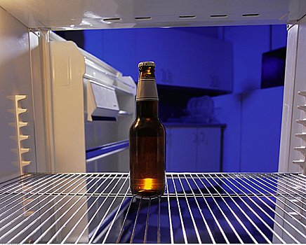 啤酒瓶,電冰箱