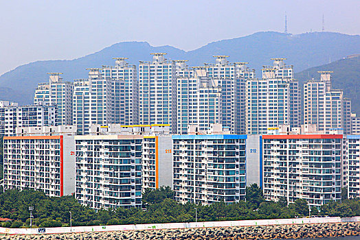 韩国,釜山,建筑