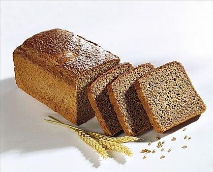 全麦,小麦面包