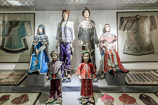 清代服饰,河南省洛阳民俗博物馆
