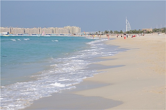 海滩,迪拜