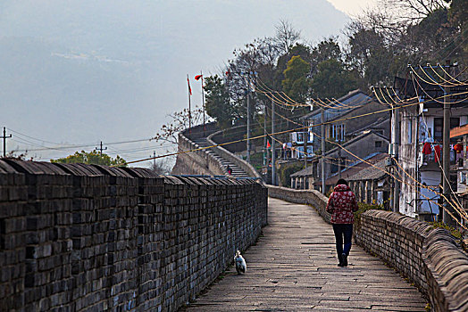 城墙,道路