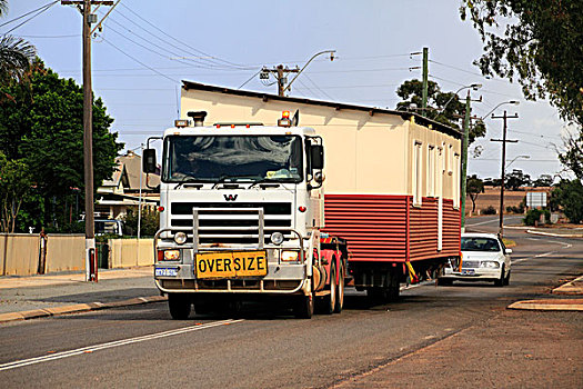 搬运,卡车,运输,建筑,西澳大利亚州,澳大利亚