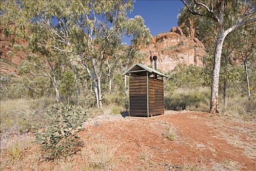 凹,卫生间,波奴鲁鲁国家公园,金伯利,西澳大利亚,澳大利亚