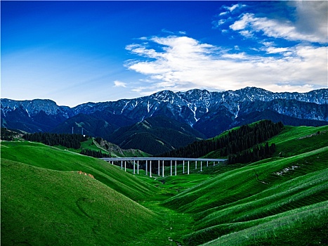 风景,中国,伊犁