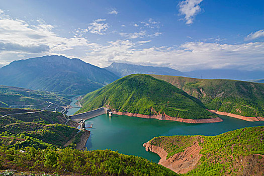 水库,阿尔巴尼亚,欧洲