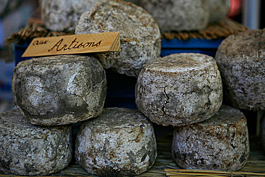 奶酪,市场,法国,欧洲