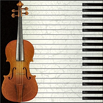 抽象,音乐,背景,小提琴,钢琴