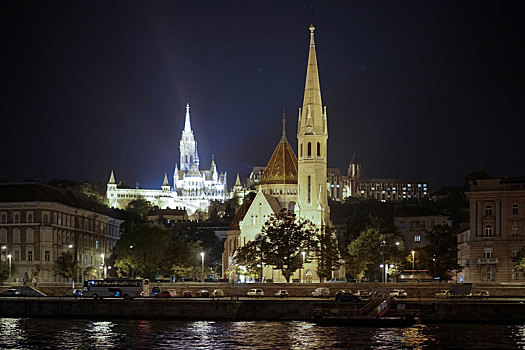 教堂,光亮,布达佩斯