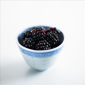 黑莓,小碗