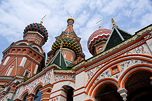 俄罗斯,莫斯科,红场,大教堂,护城河