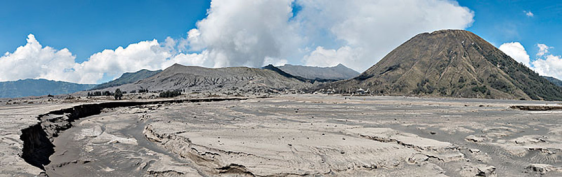 缝隙,婆罗摩火山,婆罗莫,国家公园,东方,爪哇,印度尼西亚,亚洲