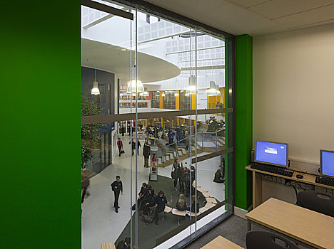 学校,2009年,教室,中庭,室内