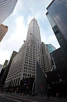 围绕,摩天大楼,曼哈顿,纽约