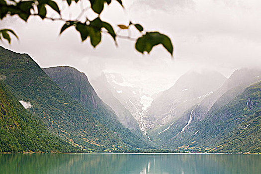 景色,峡湾