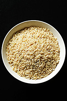 米饭,碗,餐垫
