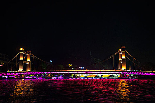 大桥夜色