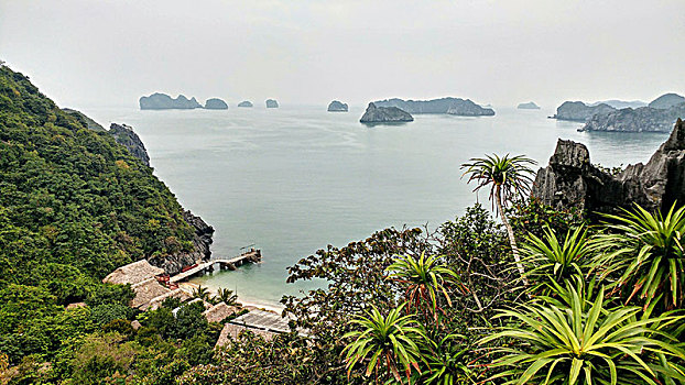 岛屿,下龙湾,越南