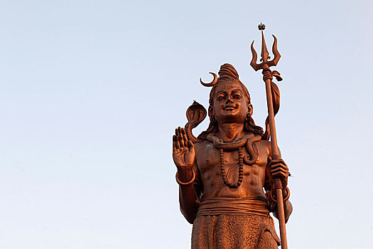 印度,湿婆神,雕塑,靠近,德里