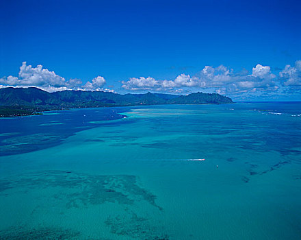 卡内奥赫湾,卡内奥赫,瓦胡岛,夏威夷,美国