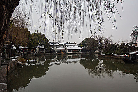 西塘雪景