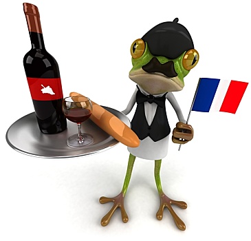 法国,青蛙