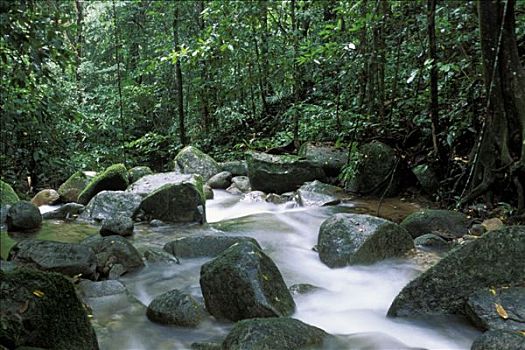 东部,沙捞越,湍流