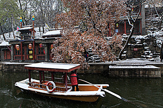 颐和园雪景