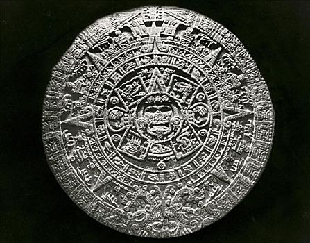 阿芝台克,太阳,石头,国家博物馆,人类,墨西哥城,墨西哥